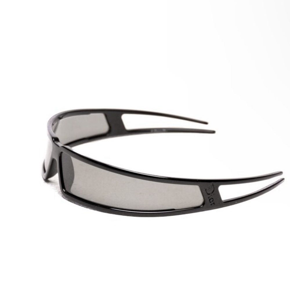 NEW F/W 2003 Christian Dior by John Galliano black Bandage D28 runway Sunglasses